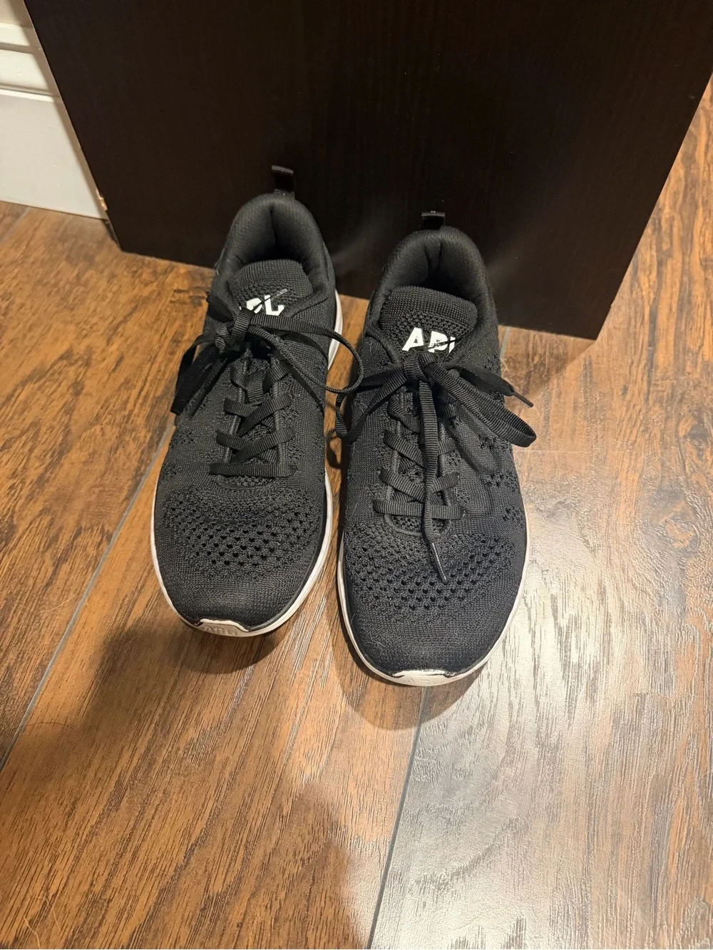 Black Womens Techloom Pro Sneakers